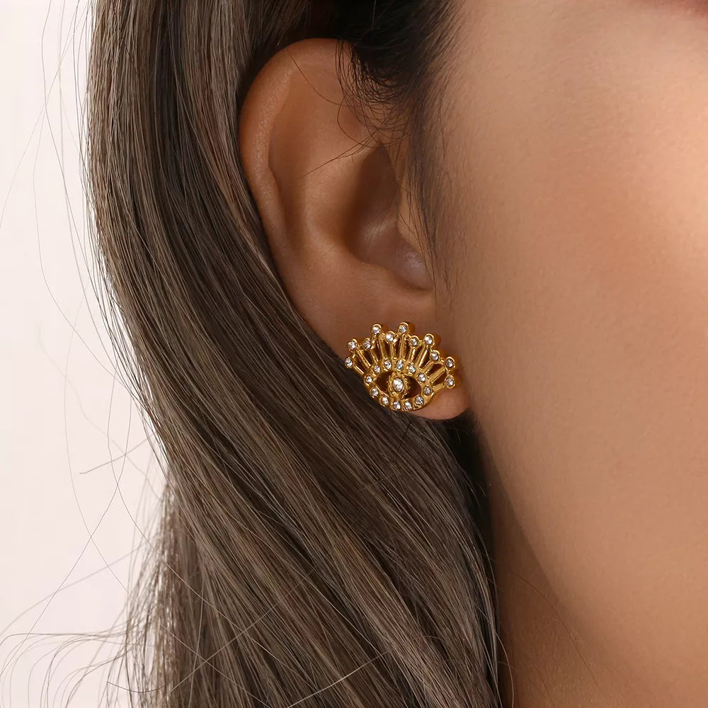 Awakening 18K Gold-Plated Earrings