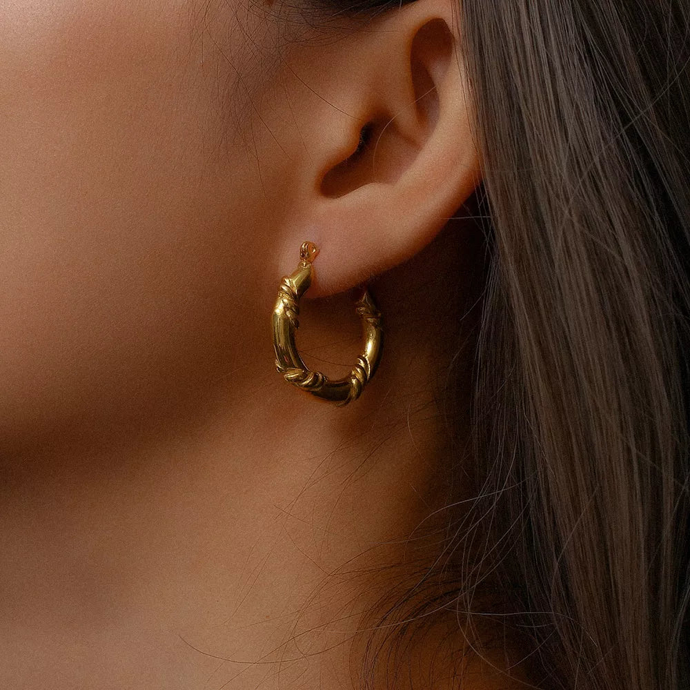 Aphrodite 18K Gold-Plated Earrings