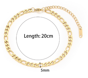 Rachel 18K Gold-Plated Chain Bracelet
